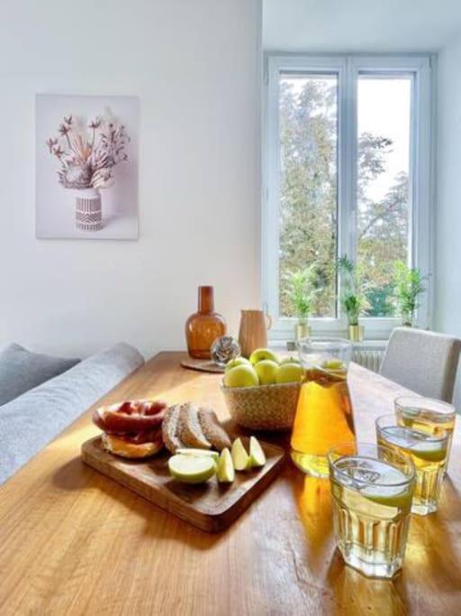 1 Appartement 3P Ideal Famille Travail Renove Lumineux Parking Gratuit Mülhausen Exterior foto